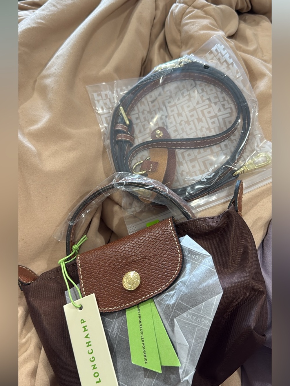 Long champ Brown Bag